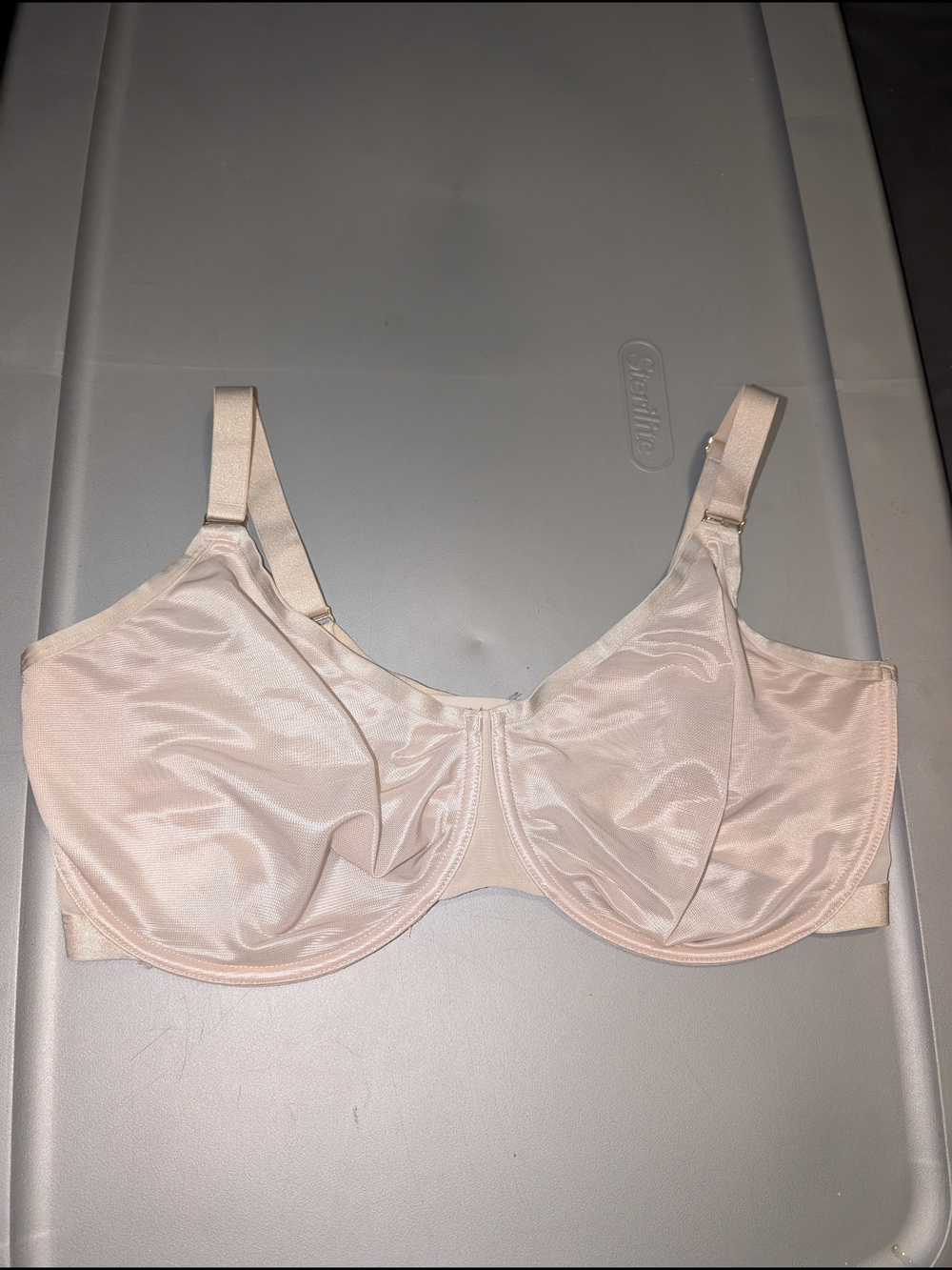 Soma Unbelievable Minimizer Bra Size 40G Nude Beige Underwire 022301